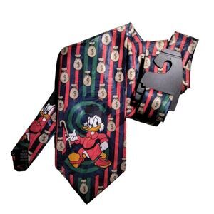 Disney Scrooge McDuck Money Bags Tie